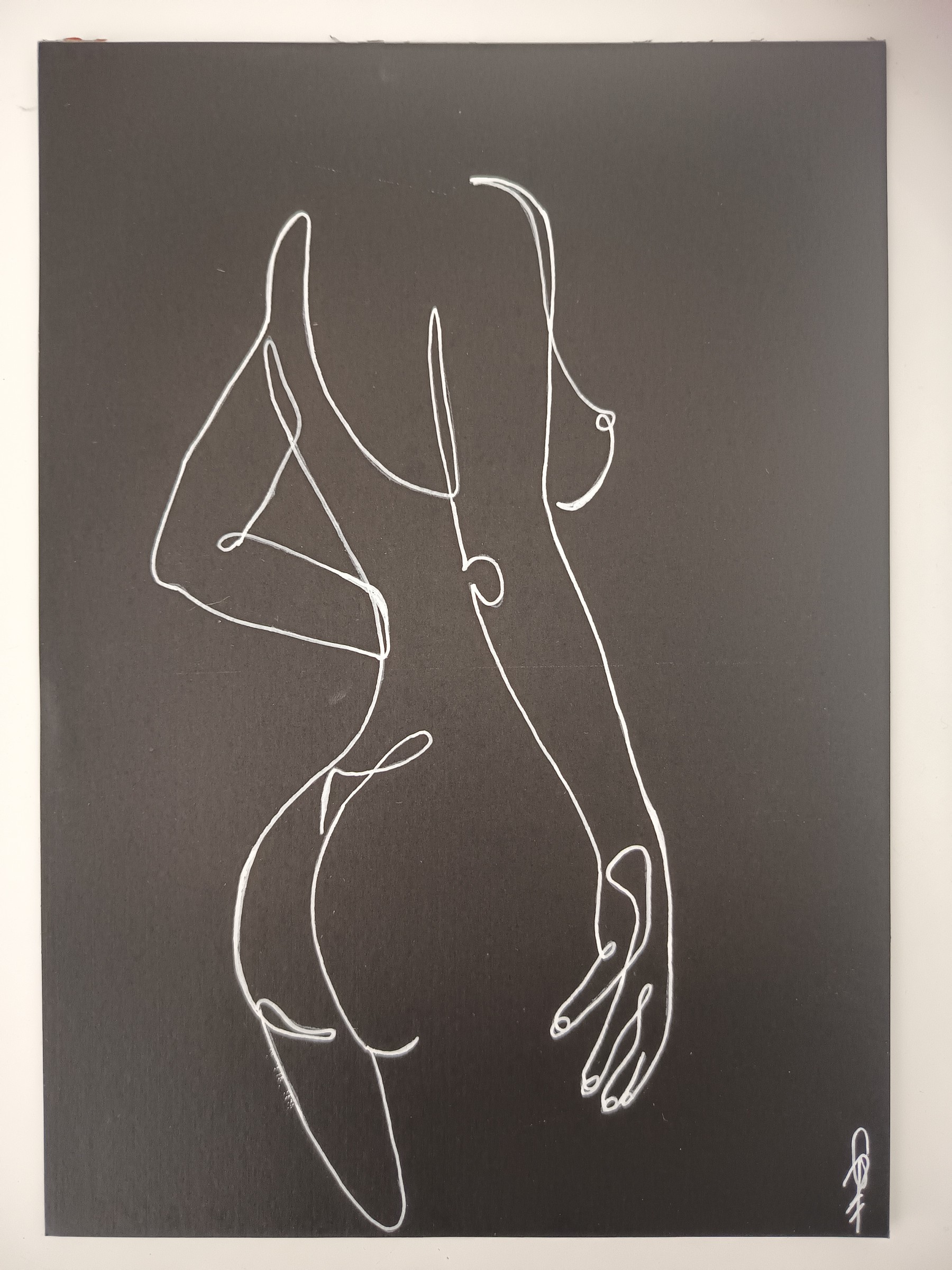 Silouhette 2 - Œuvre originale de Cely