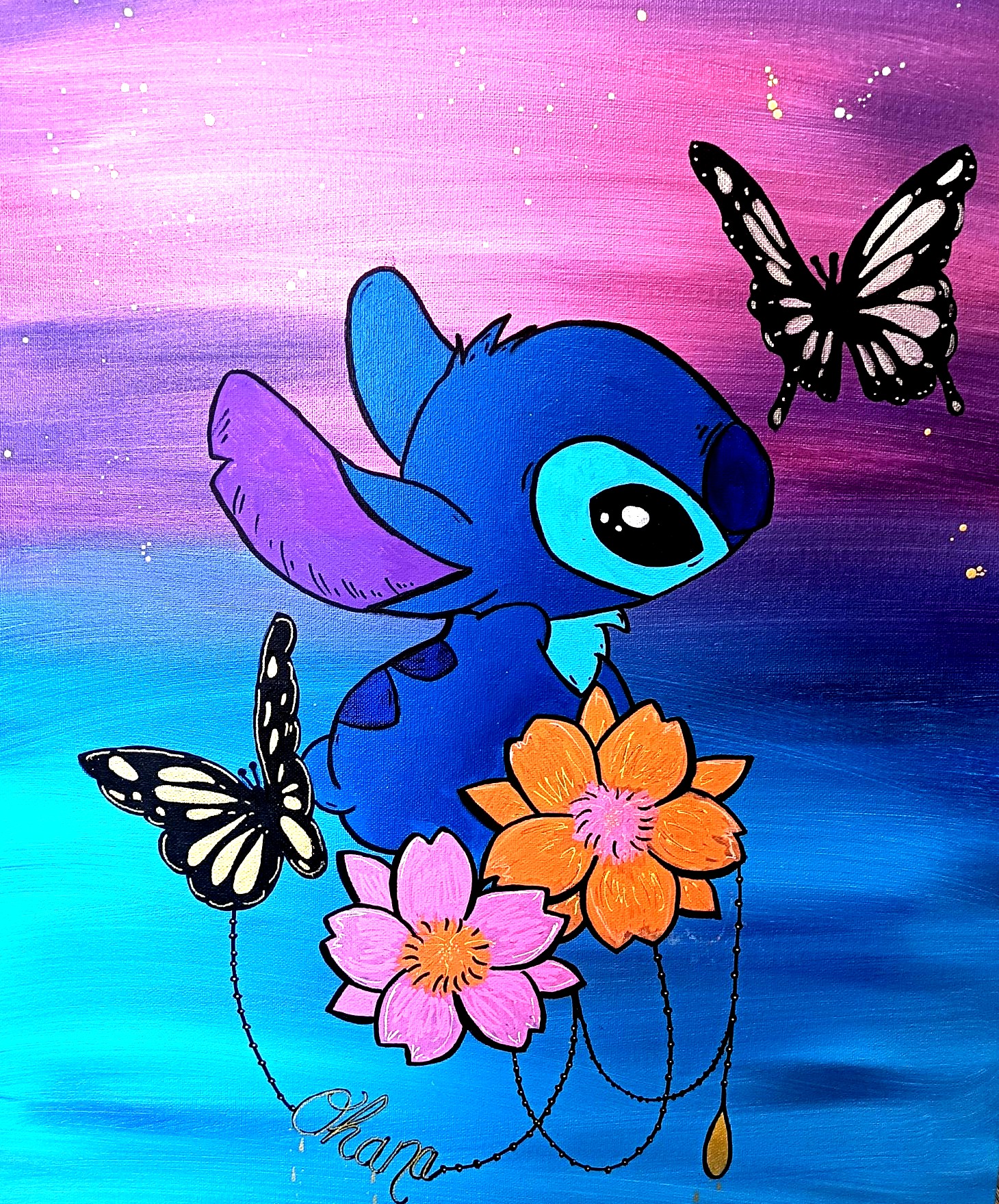 Ohana - Œuvre originale de Cely