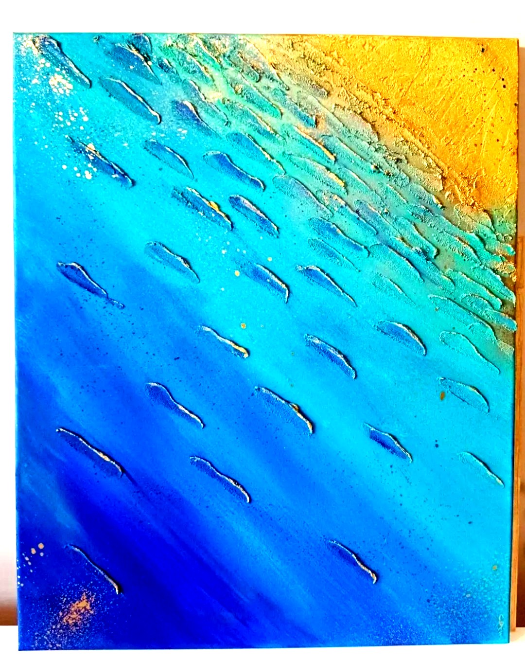 Azur - Œuvre originale de Cely