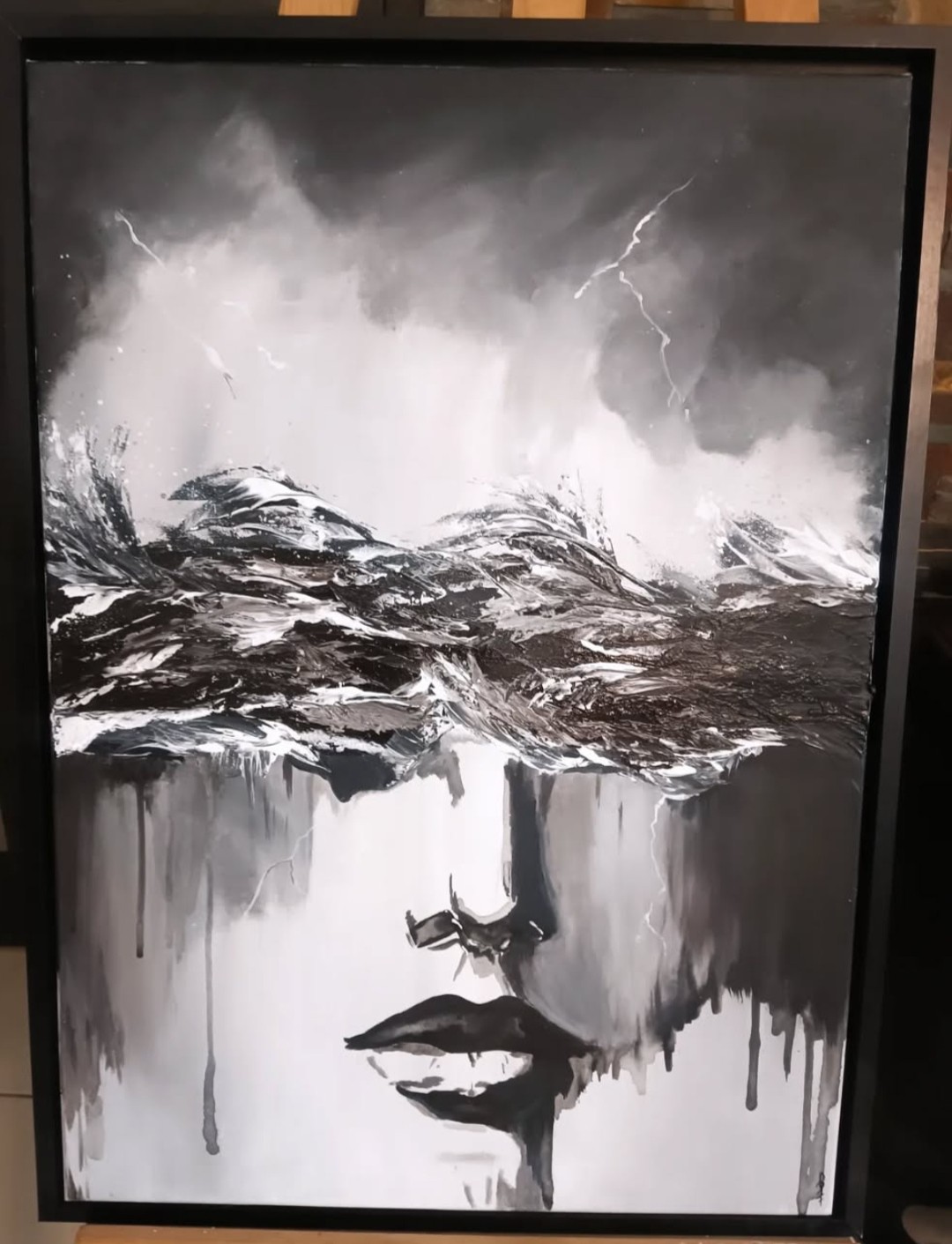 Sadness - Œuvre originale de Cely