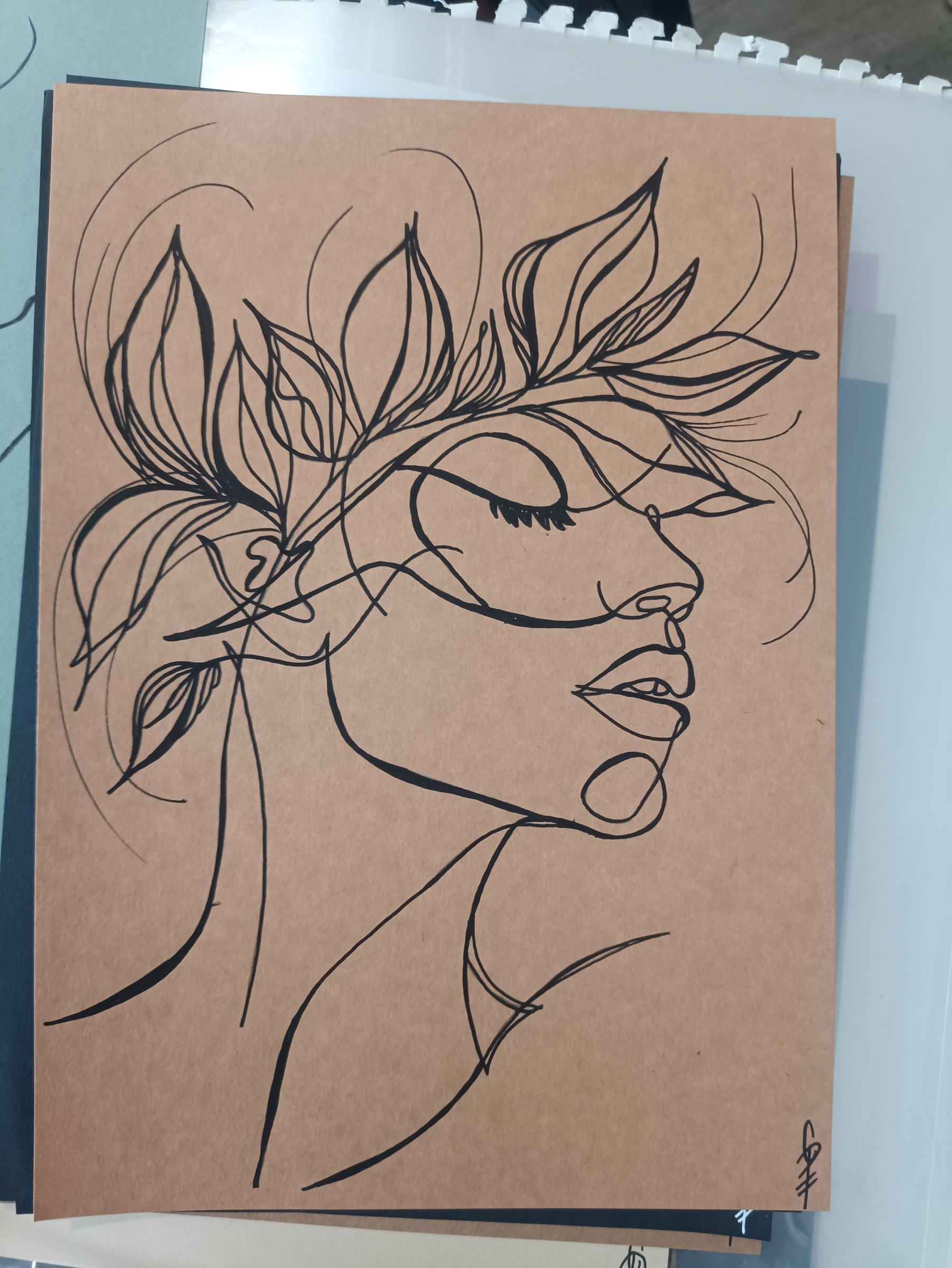 Dessin - Œuvre originale de Cely