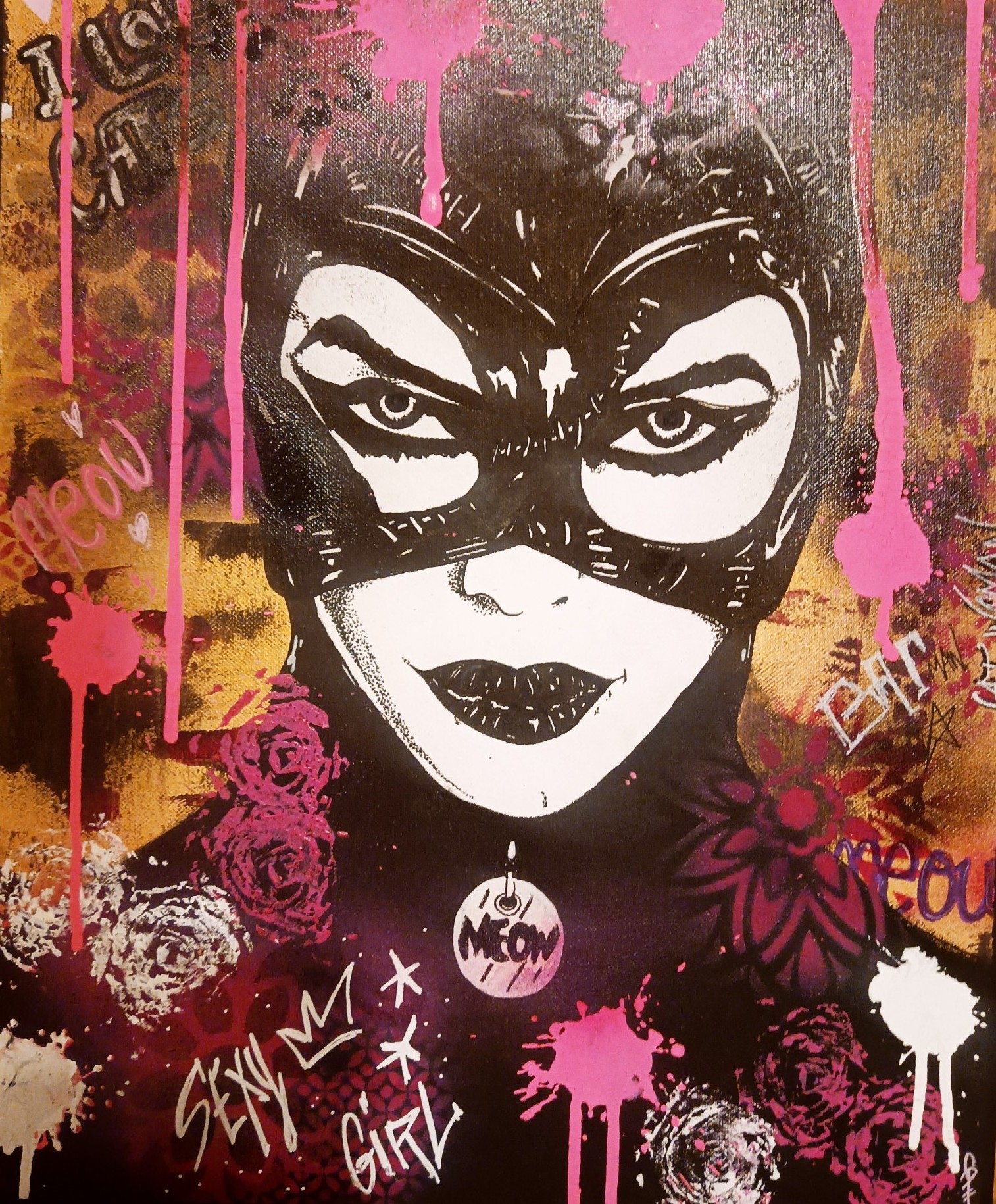 Catwoman - Œuvre originale de Cely