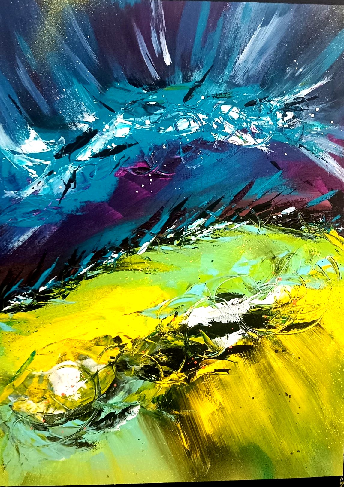 Divergence - Œuvre originale de Cely