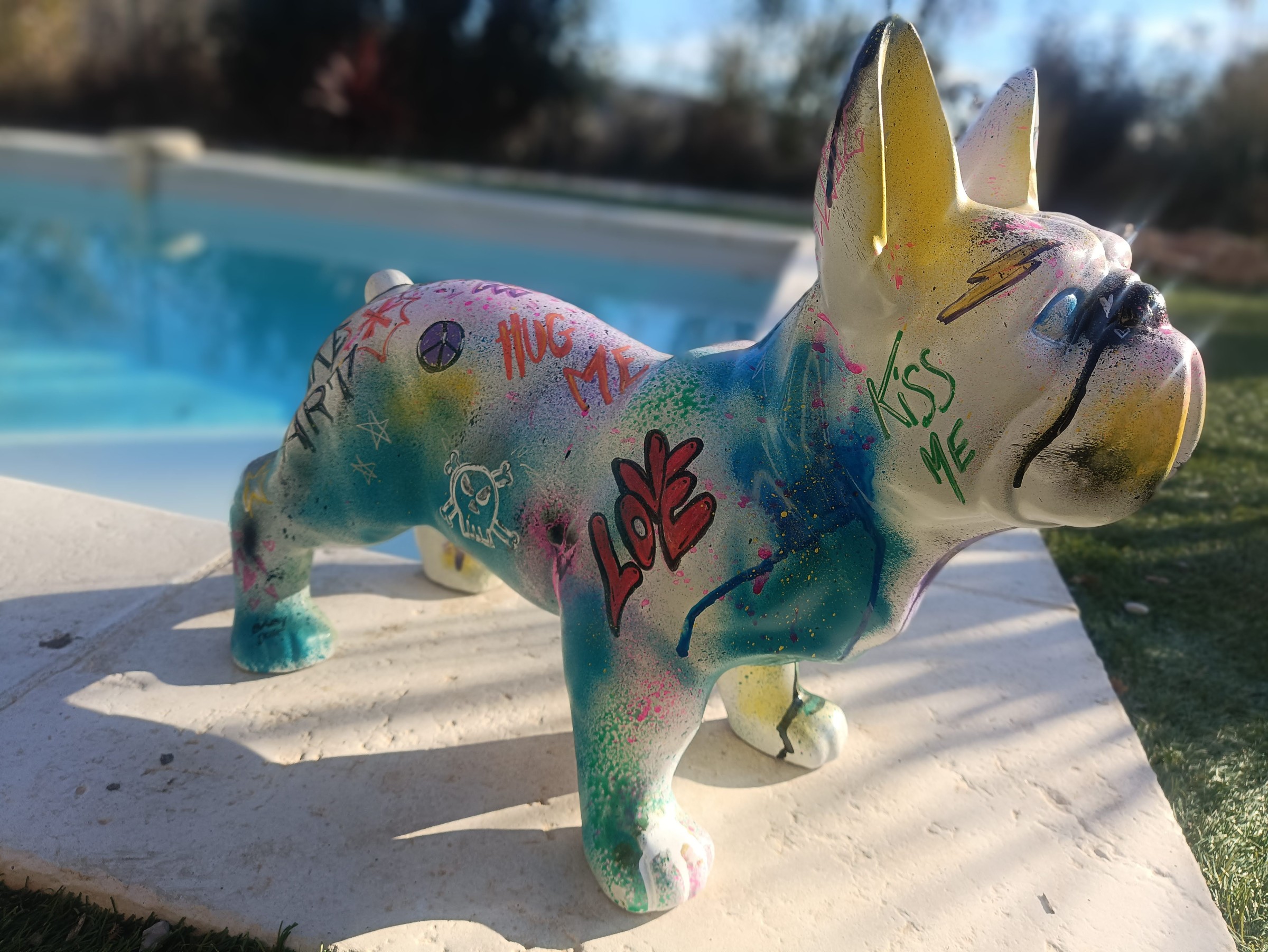 Pop dog - Œuvre originale de Cely