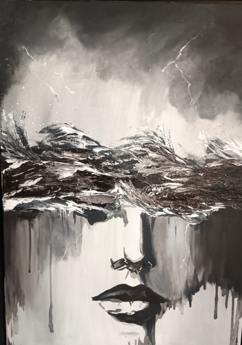 Sadness - Œuvre originale de Cely