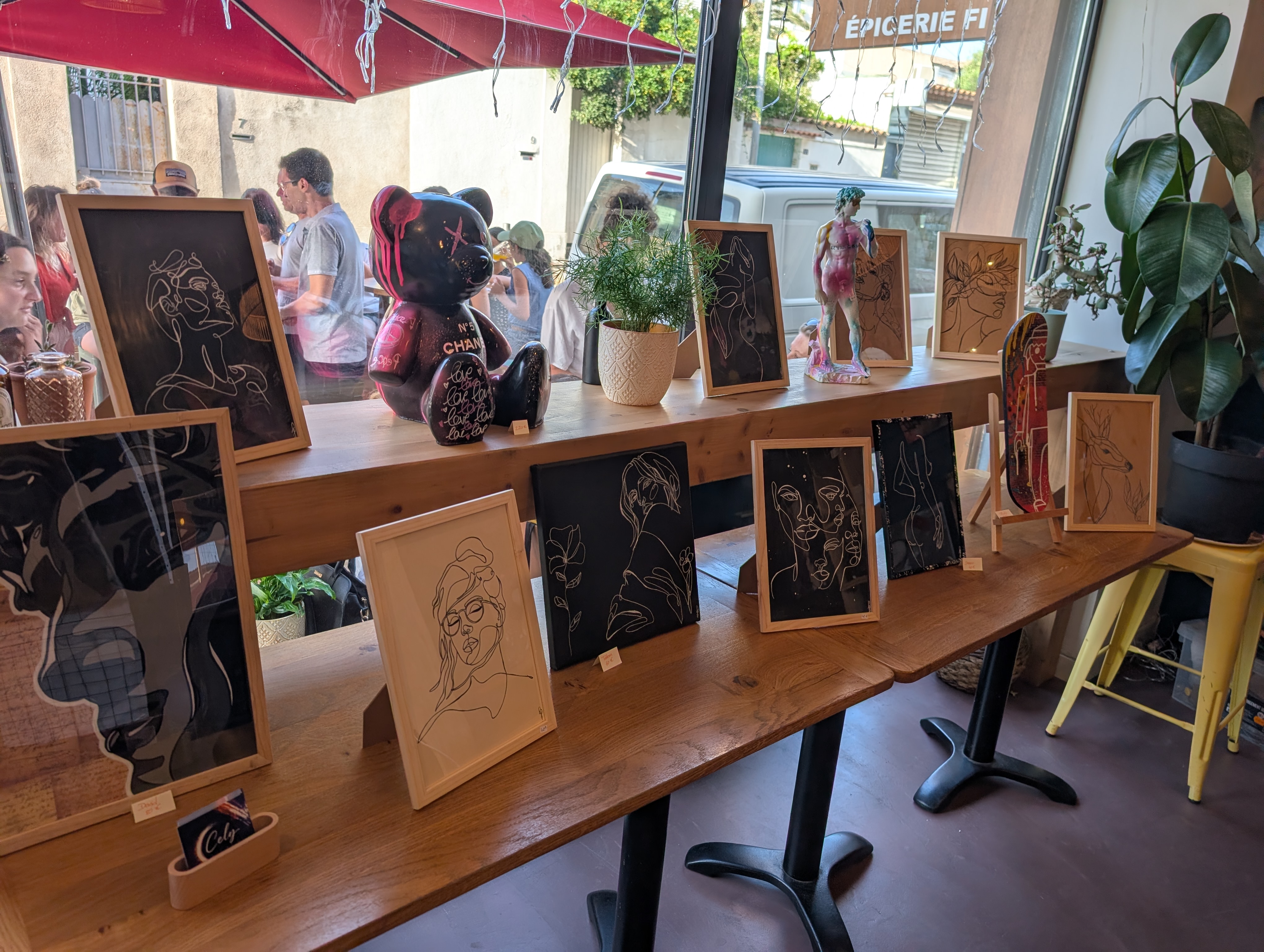 Exposition Raisin Crème - photo exposition Cely