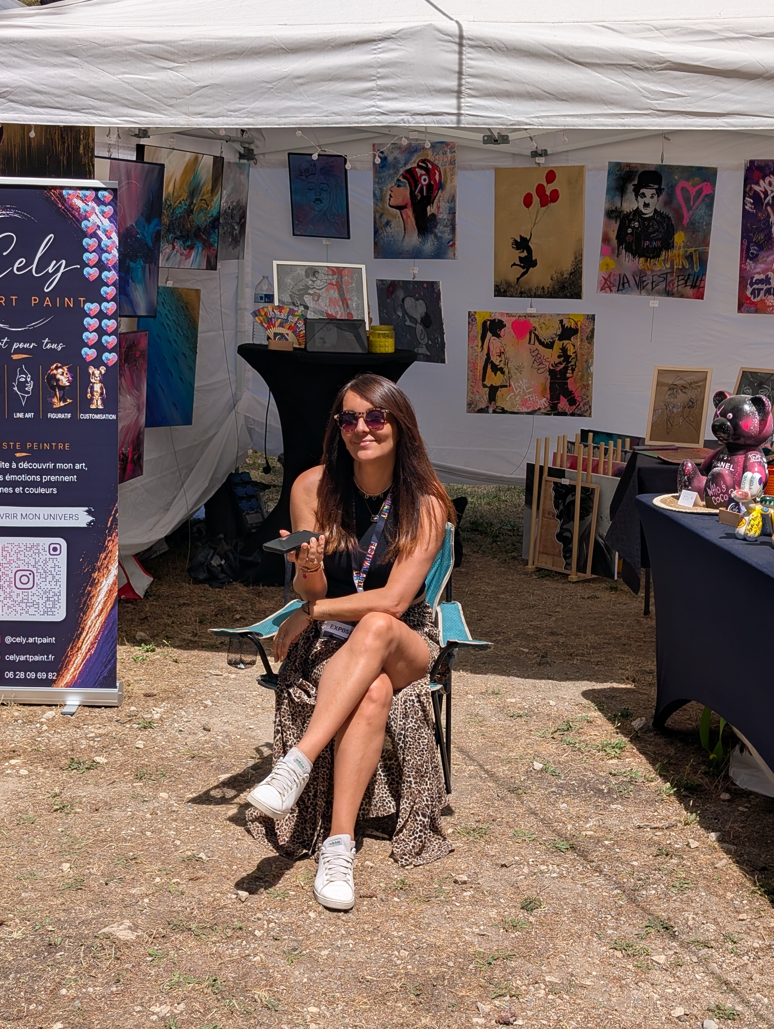 Festival d'Art Pas Chiant - photo exposition Cely