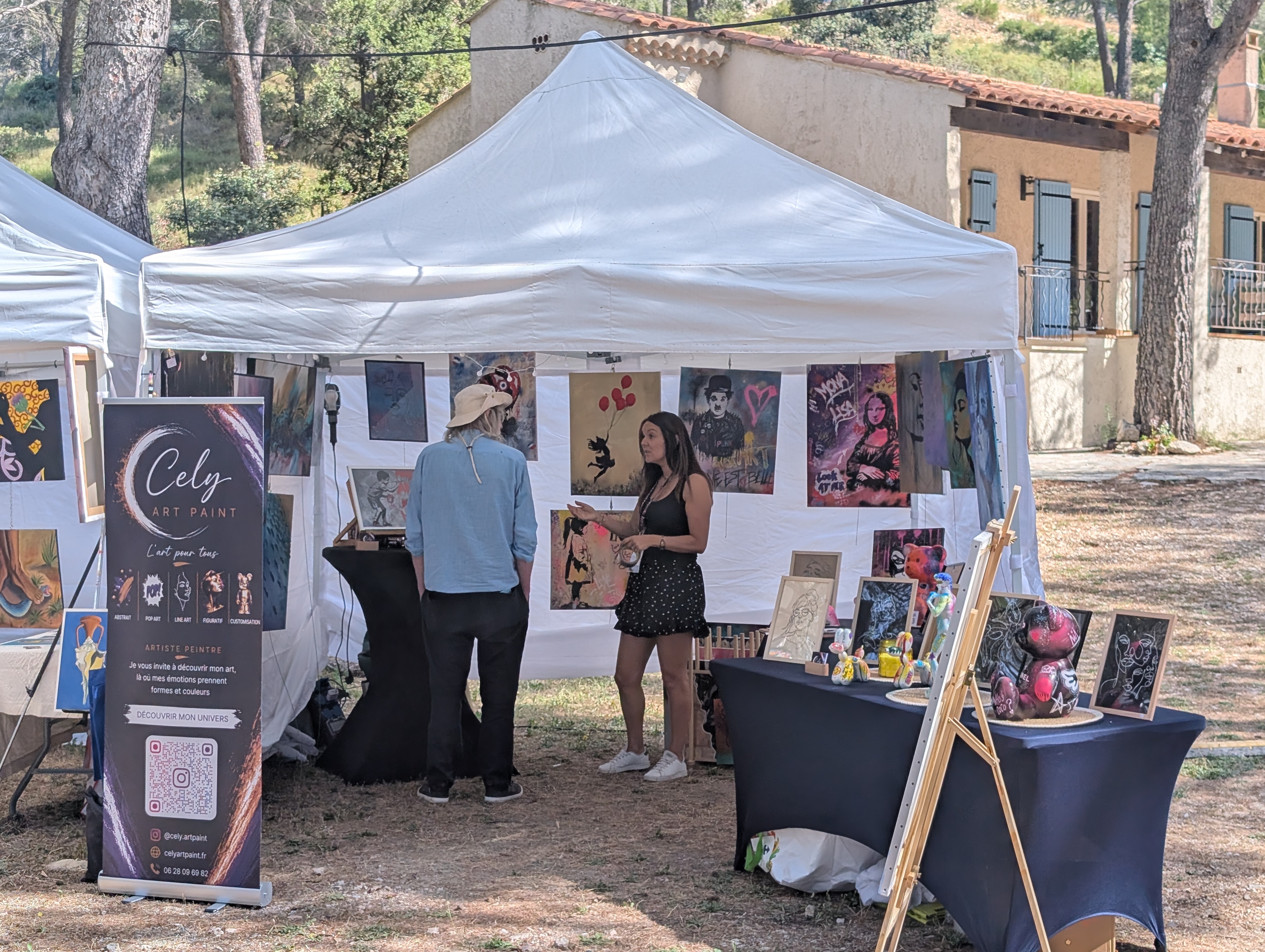 Festival d'Art Pas Chiant - photo exposition Cely