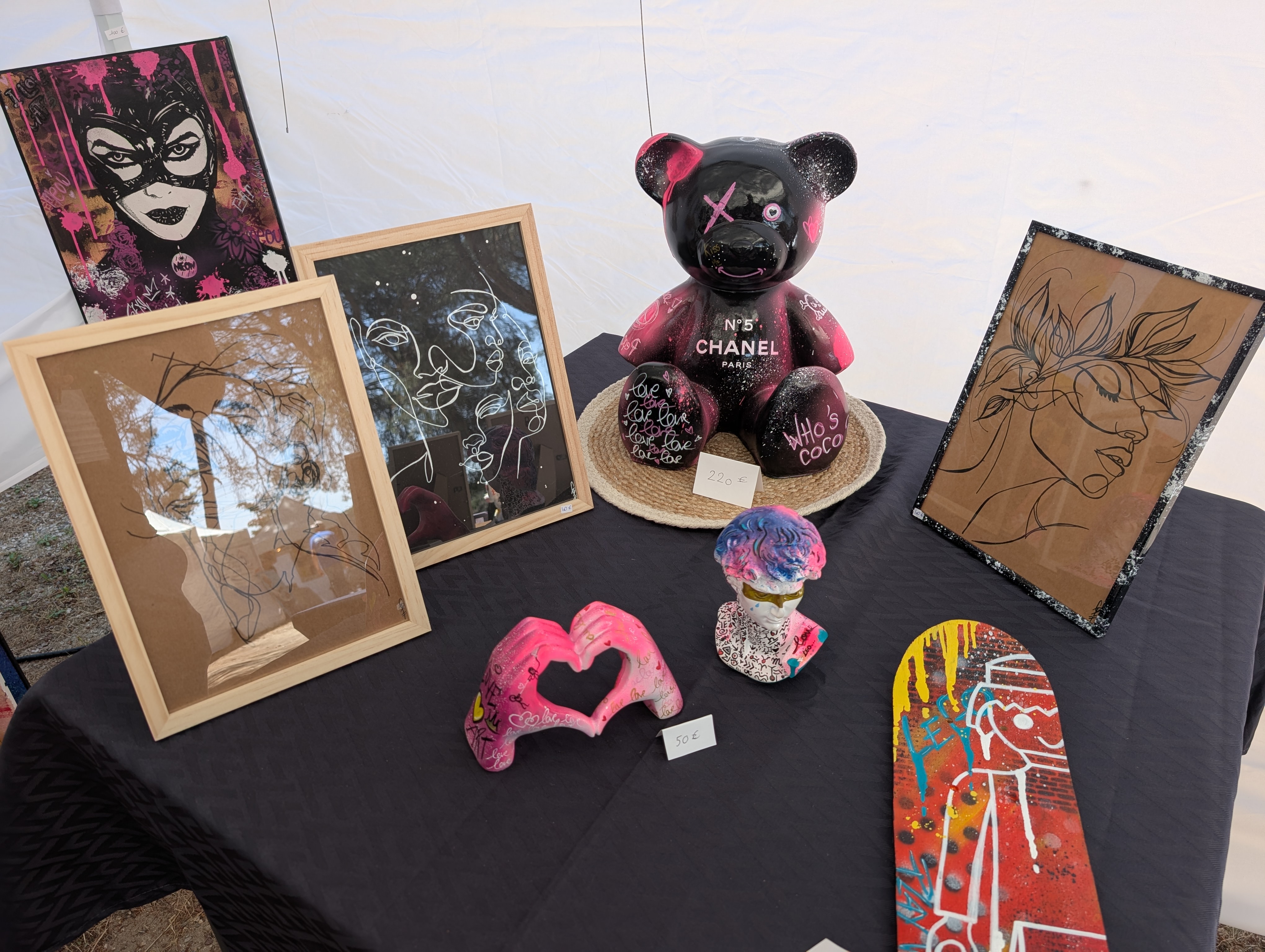 Festival d'Art Pas Chiant - photo exposition Cely