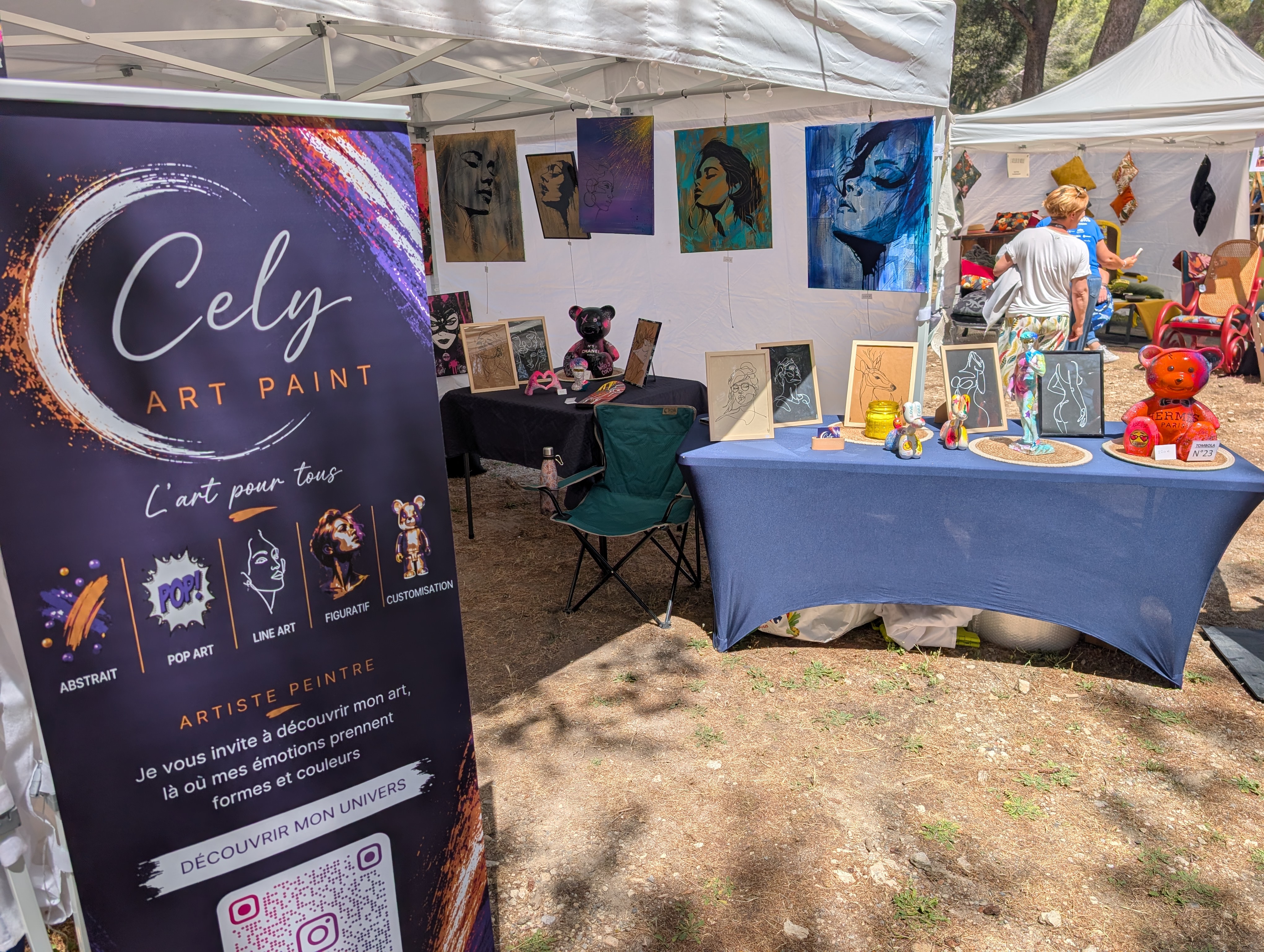 Festival d'Art Pas Chiant - photo exposition Cely