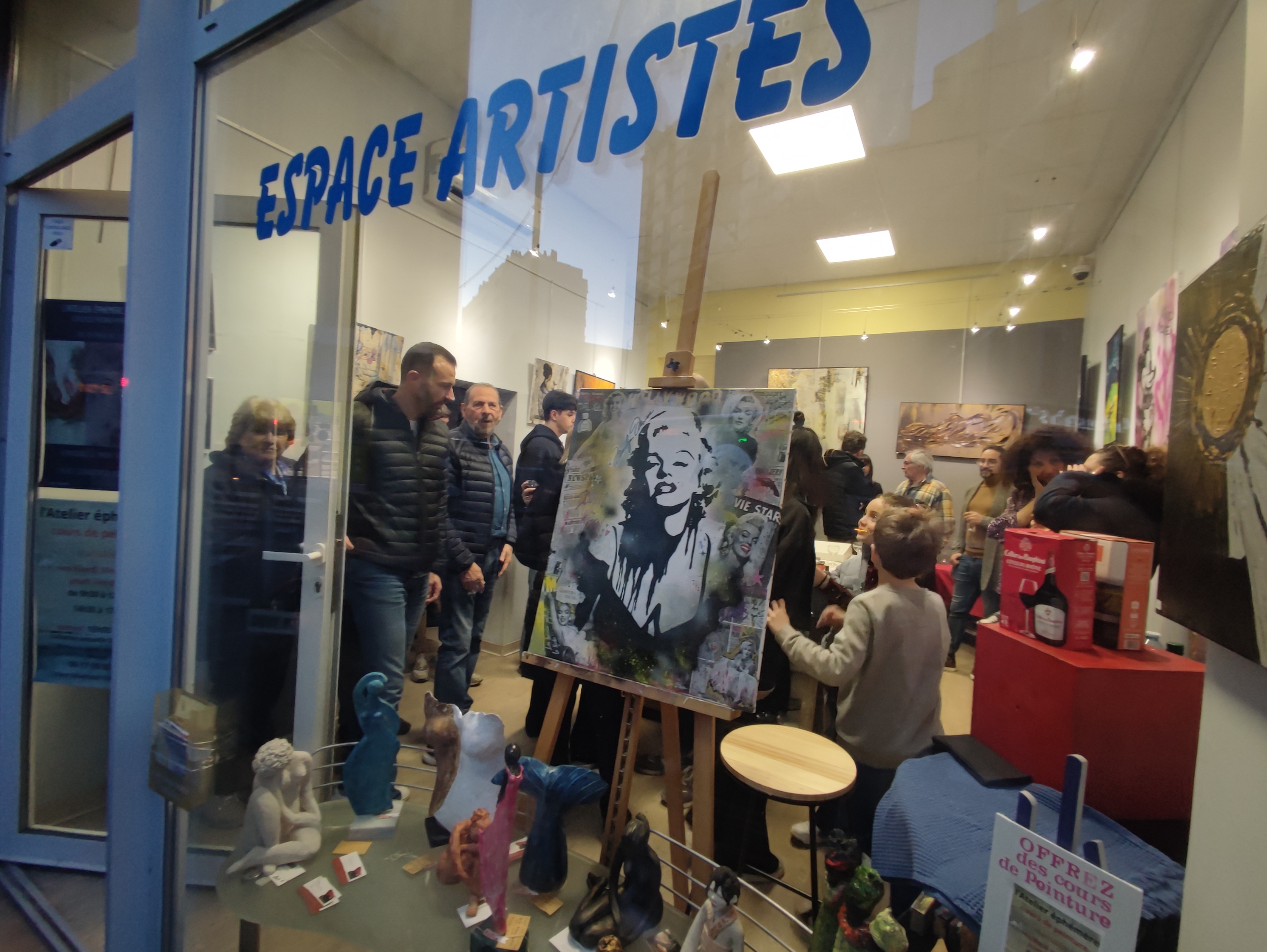 L'Atelier Ephémère, Marseille 2025 - photo exposition Cely